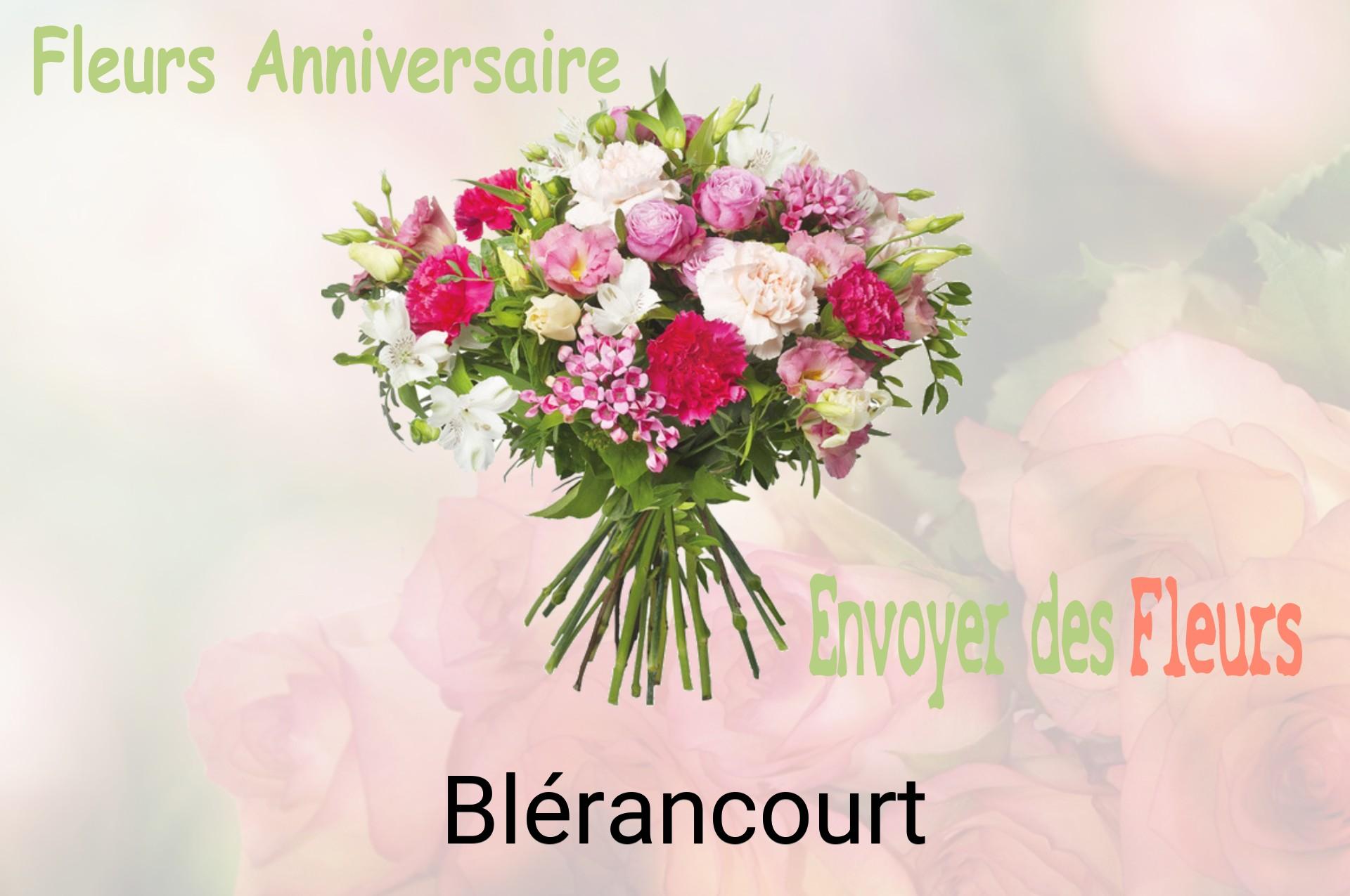 Bouquet de fleurs d’anniversaire livré à Blérancourt