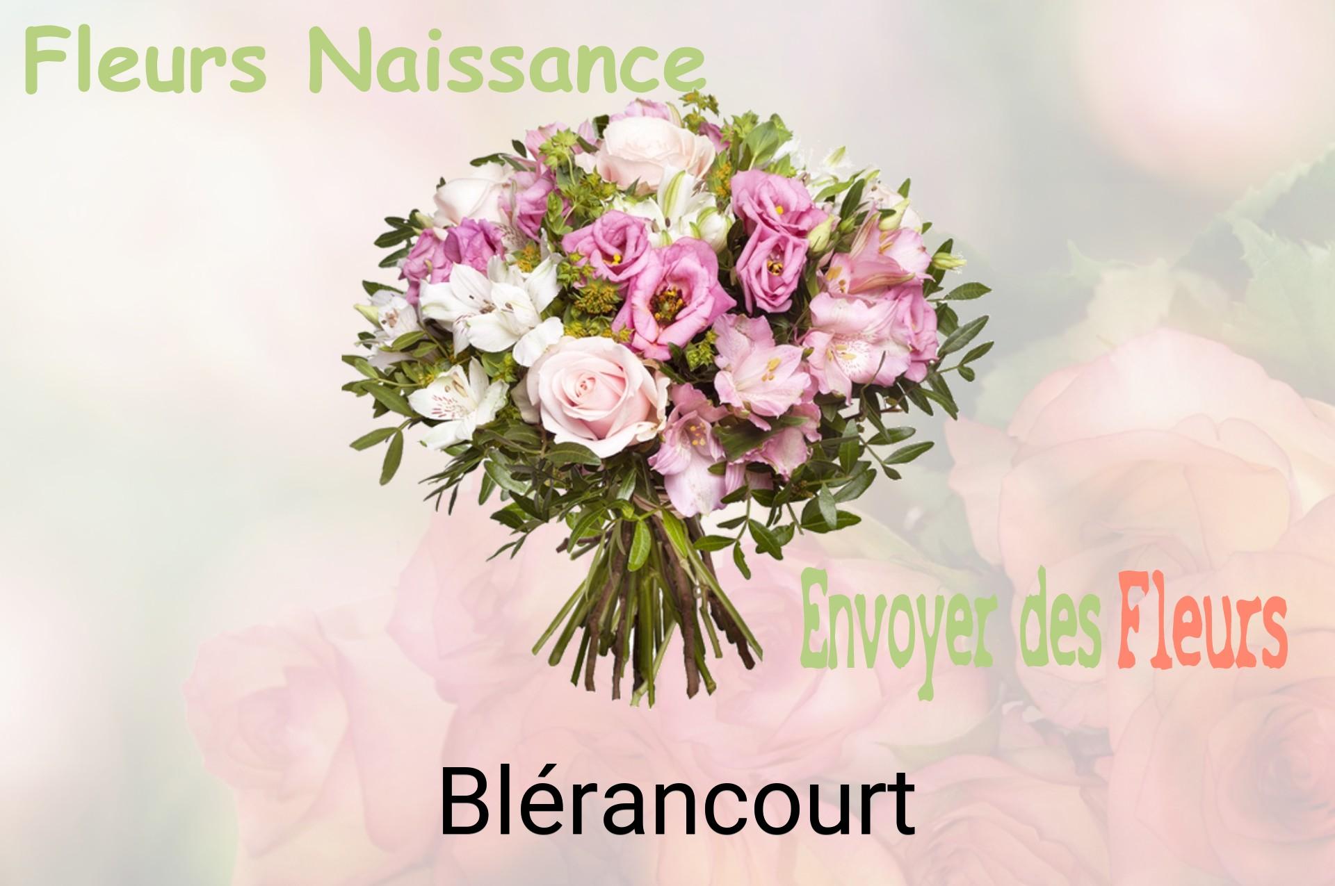 Bouquet de fleurs de naissance livré à Blérancourt